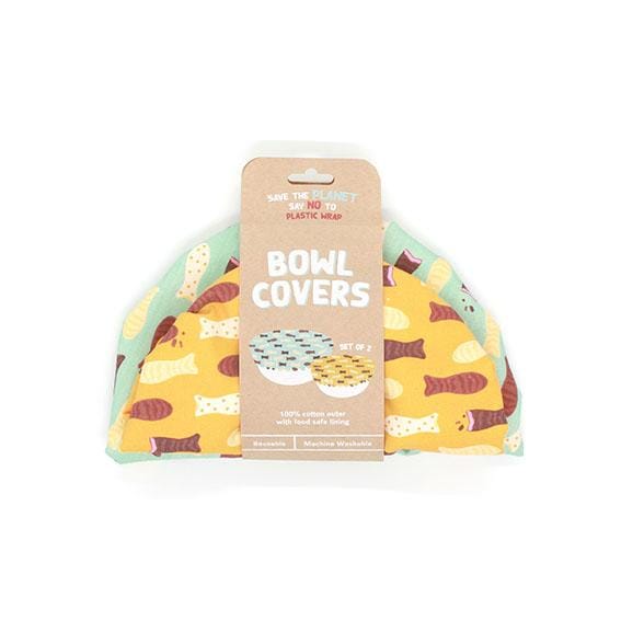 Bowl Covers (set of 2) - Chocolate Fish