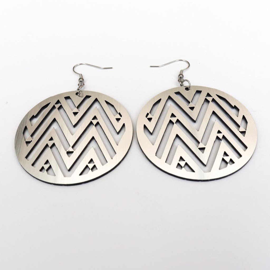 Mana Earrings - Silver - Image 2