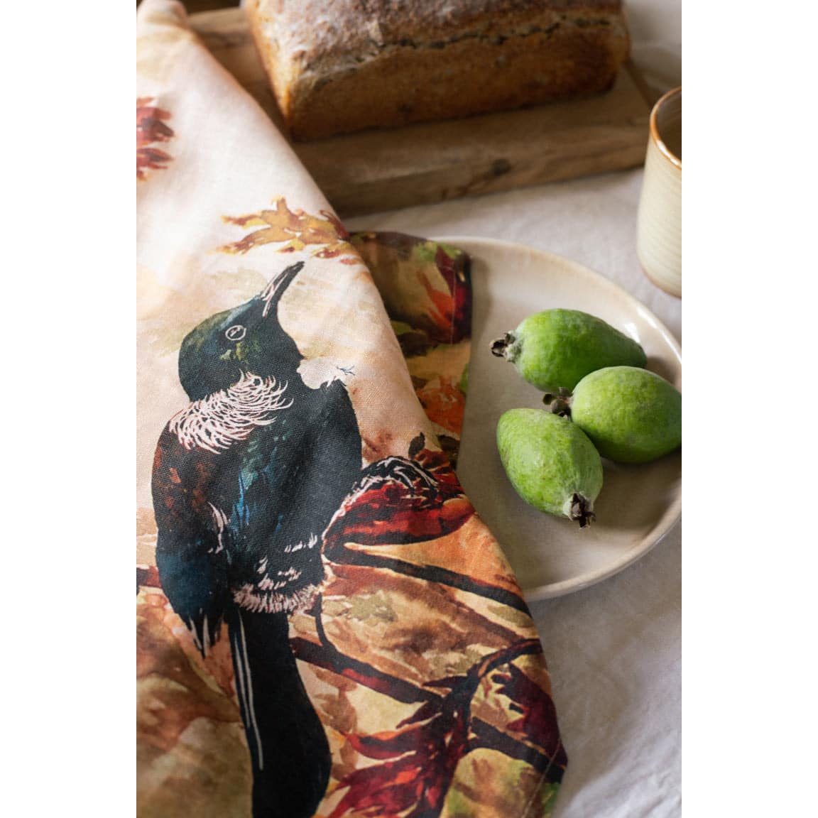 Birds of New Zealand Tea Towel - Tūī - Image 3