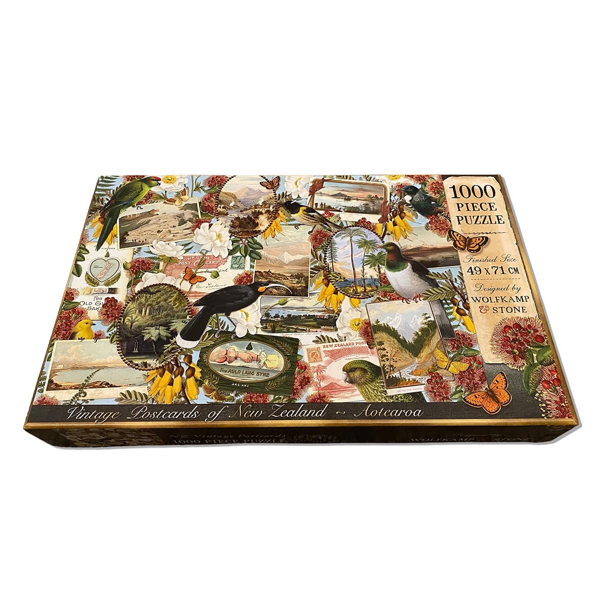Vintage Postcards of New Zealand 1000pc Jigsaw Puzzle