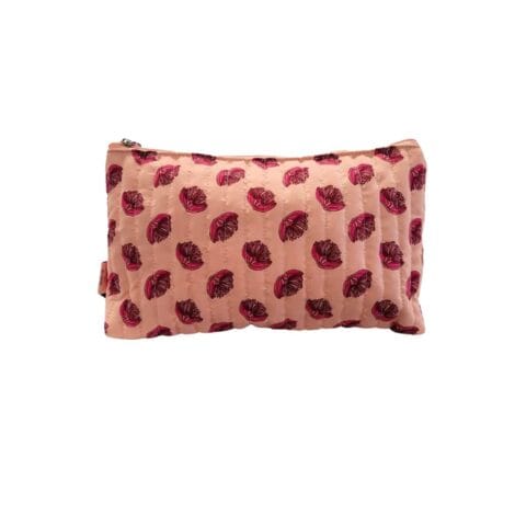 Pohutukawa Cosmetic Pouch - Peachy Dream - Large