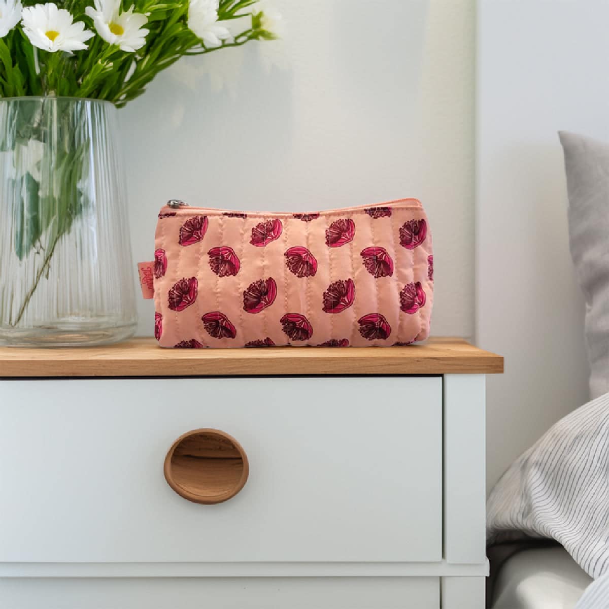 Pohutukawa Cosmetic Pouch - Peachy Dream - Small