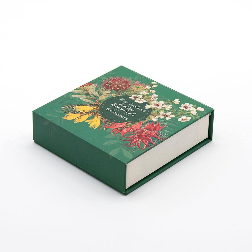 Native Botanicals of NZ Coasters Set of 6