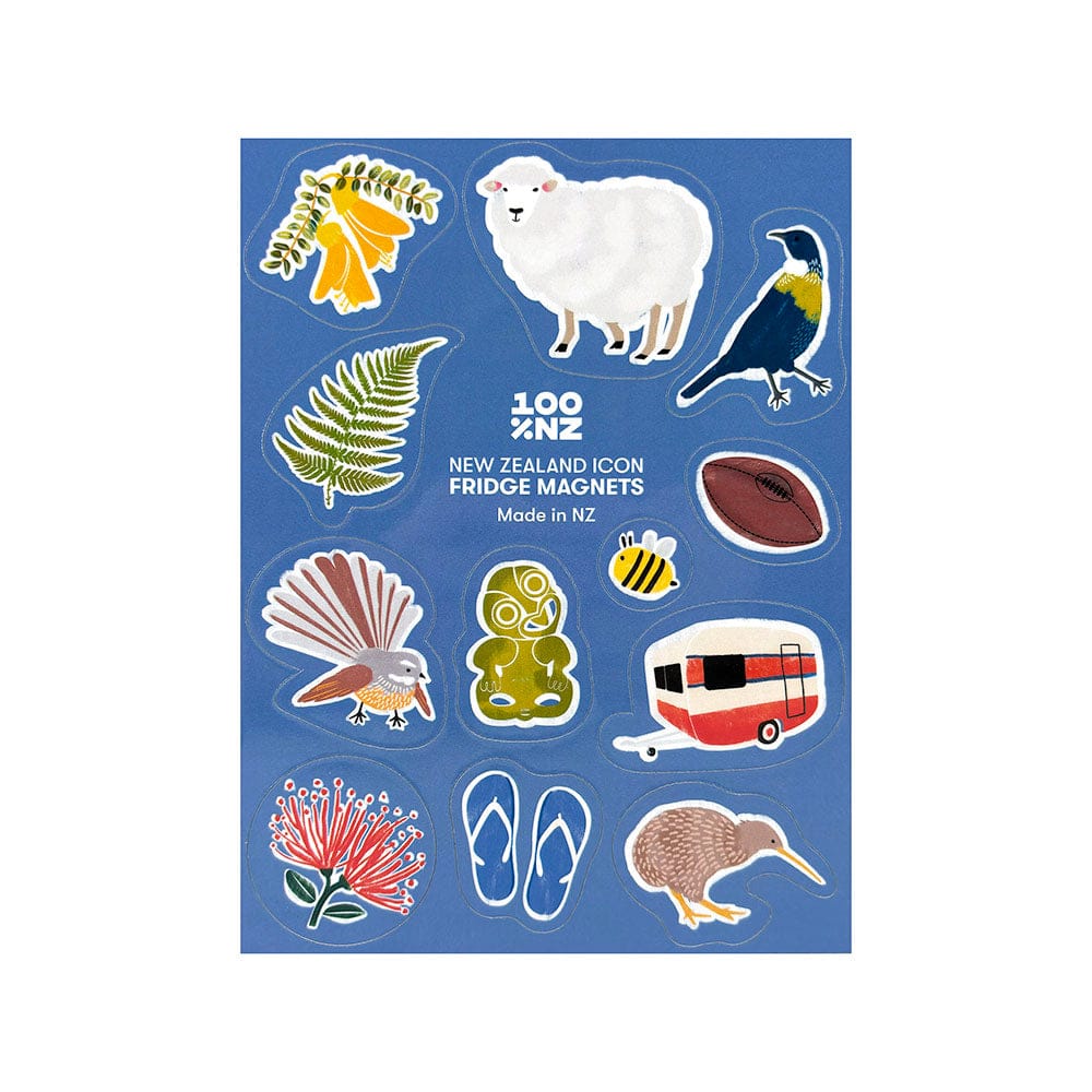 NZ Icons Magnet Set
